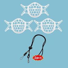 Load image into Gallery viewer, 7th Generation 3D Silicone Face Mask Bracket-Prevent Glasses From Fogging