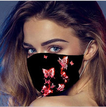 Load image into Gallery viewer, 3PCs Masks Glow Butterfly Dustproof Mouth Mask Breathable facial mask