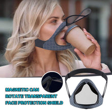 Load image into Gallery viewer, Adjustable Smart Double-layer Anti-fog Outdoor Silicone Mask