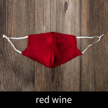 Load image into Gallery viewer, 3D Mulberry Silk Face Mask (12 colours)