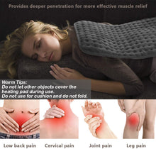 Load image into Gallery viewer, Electric Heating Pads, Heated Pad for Back Pain Muscle Pain Relieve