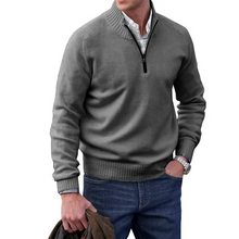 Load image into Gallery viewer, š„MEN'S CASHMERE ZIPPER BASIC SWEATERš„