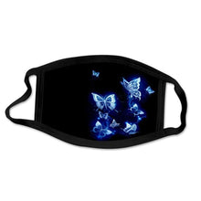 Load image into Gallery viewer, 3PCs Masks Glow Butterfly Dustproof Mouth Mask Breathable facial mask