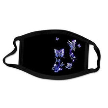 Load image into Gallery viewer, 3PCs Masks Glow Butterfly Dustproof Mouth Mask Breathable facial mask