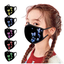 Load image into Gallery viewer, 3PCs Masks Glow Butterfly Dustproof Mouth Mask Breathable facial mask