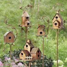 Load image into Gallery viewer, Sherum Birdhouse Stakes
