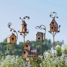 Load image into Gallery viewer, Sherum Birdhouse Stakes
